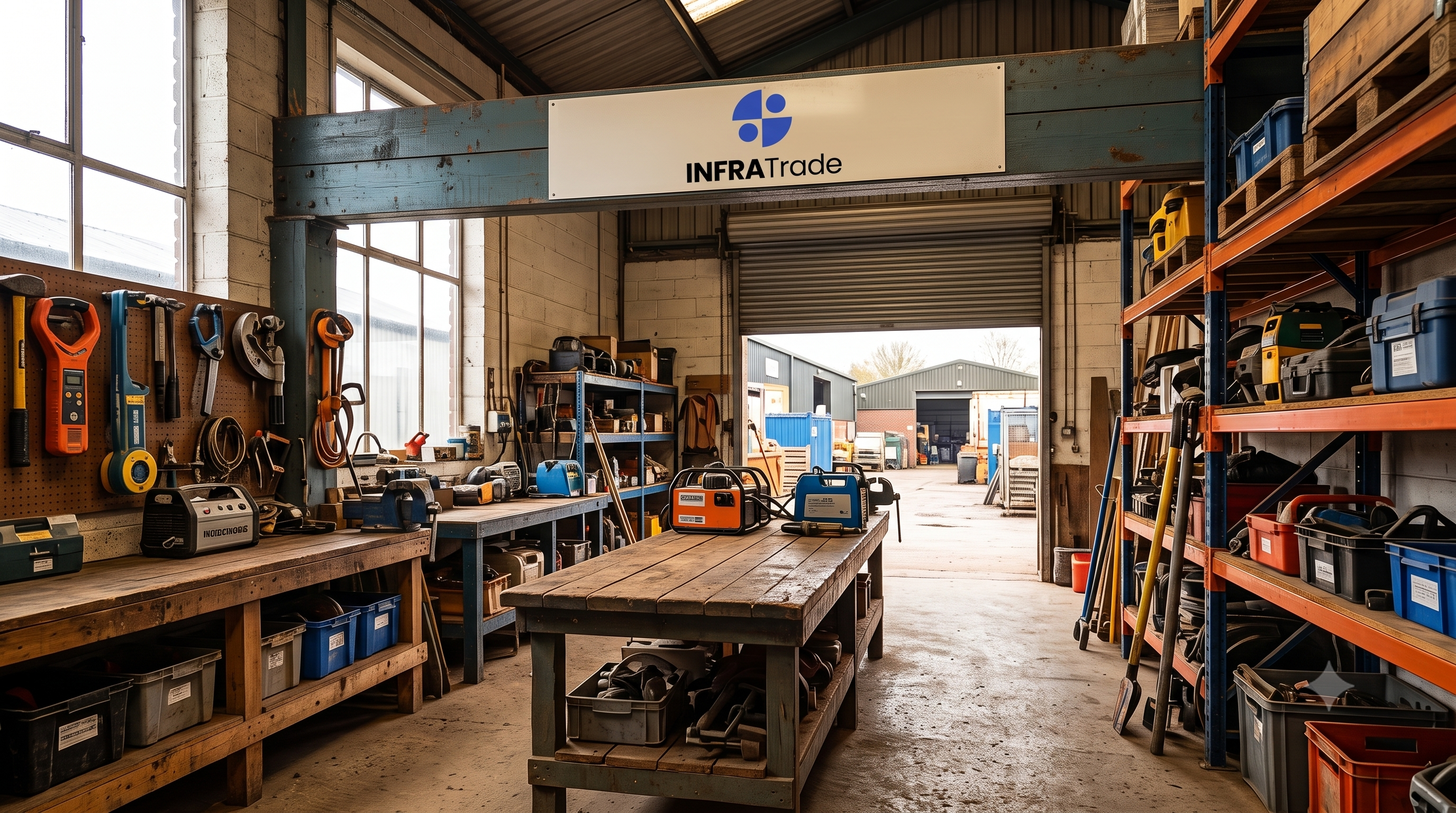 Infratrade trade tool warehouse — Warrington NW England